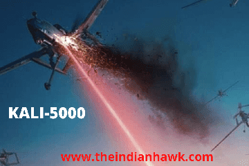 KALI 5000 System Diagram: Component Chain from Marx Generator to Microwave Output KALI 5000 Diagram — Marx Generator, Blumlein PFL, REB Diode and Vircator Layout