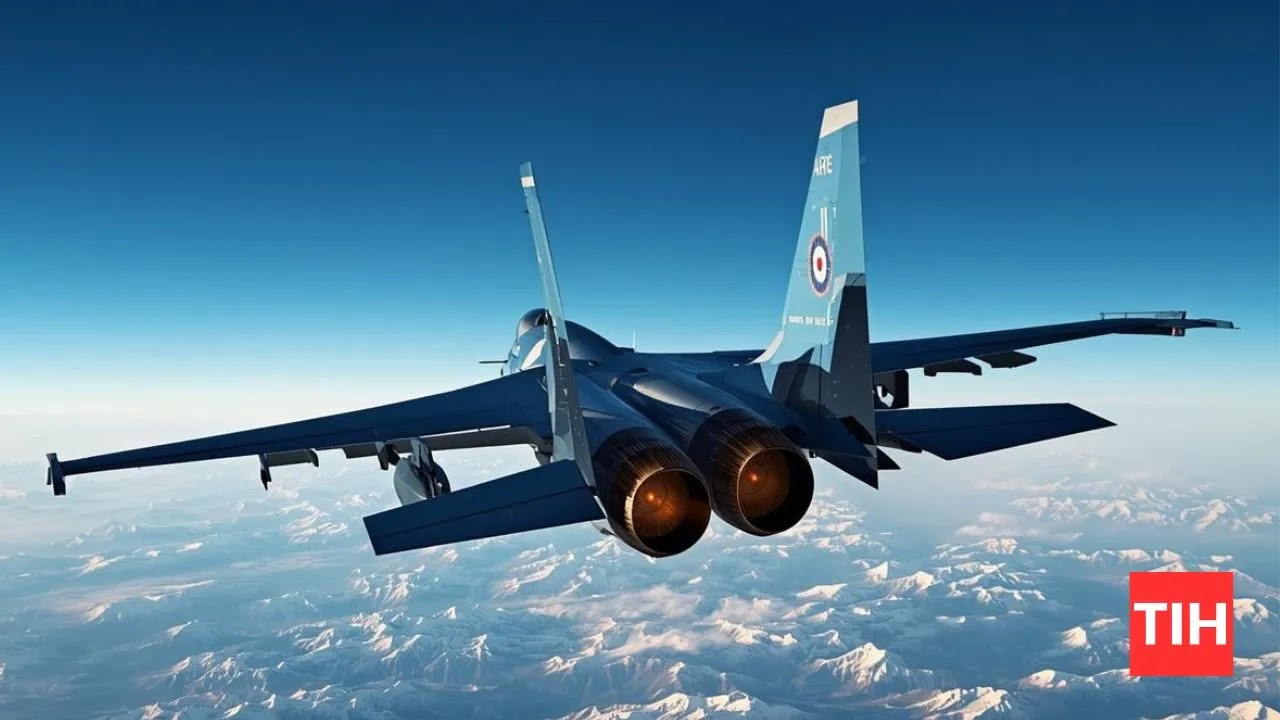 Indian Air Force Sukhoi Su-30MKI twin-engine multirole fighter jet in flight — the aircraft the AMCA is designed to replace as the IAF's primary air superiority platform from the mid-2030s