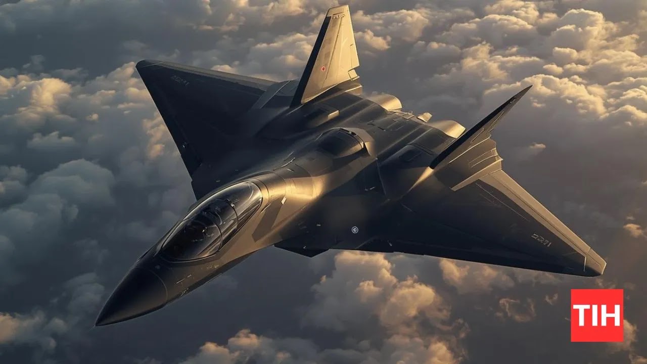 AMCA Advanced Medium Combat Aircraft official design render showing twin-engine stealth configuration with internal weapons bay and low radar cross-section shaping — designed by ADA India