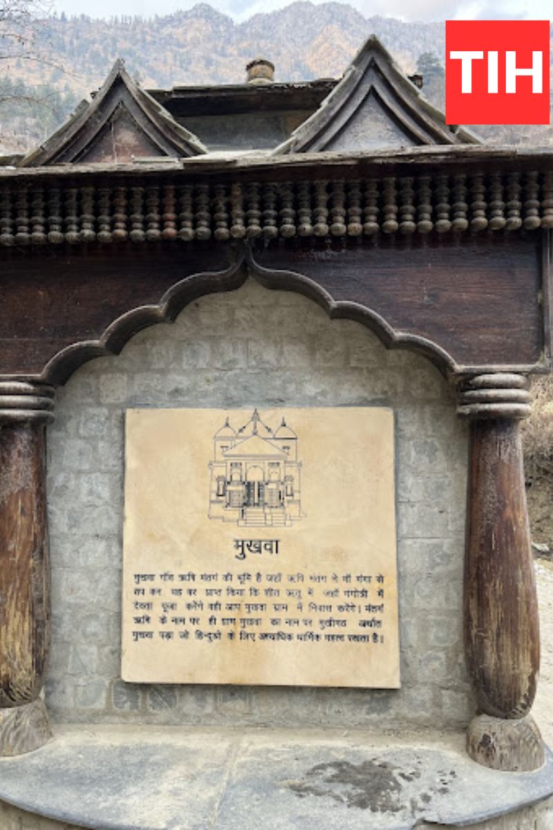 Mukhba Valley Board Description by Uttarakhand govt.