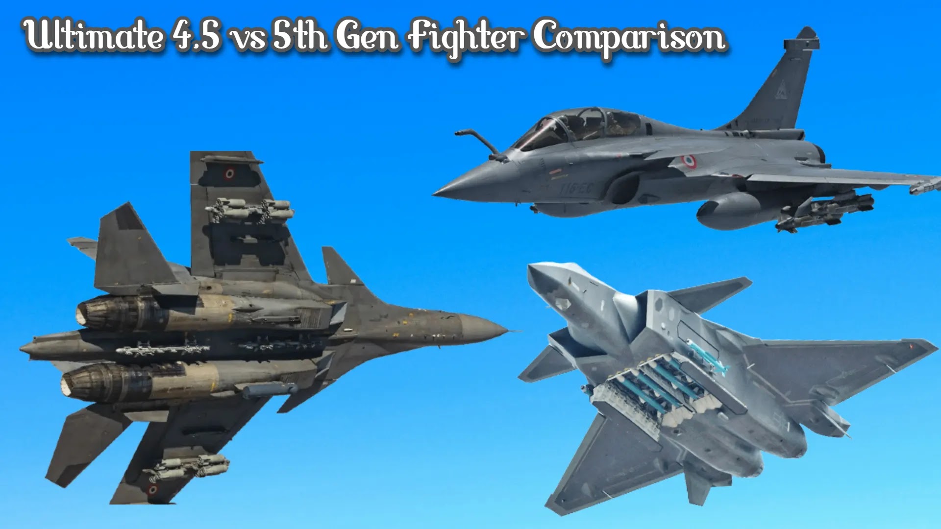 Rafale vs Su-30 MKI vs J-20: Speed, Radar & Combat Range — Who Wins? [2025 Analysis]