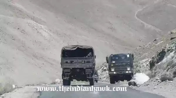 Army convoy to ladakh
