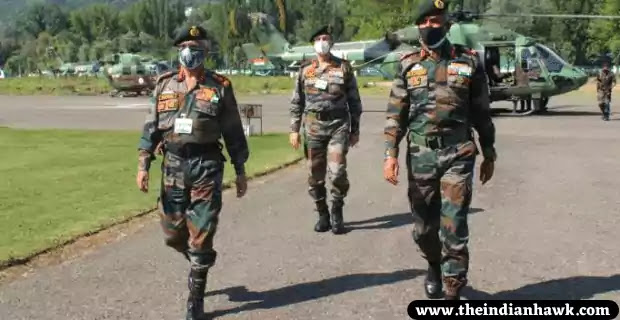 India-Pak Ceasefire 2021: COAS Gen Naravane Reviews Security Situation in Kashmir