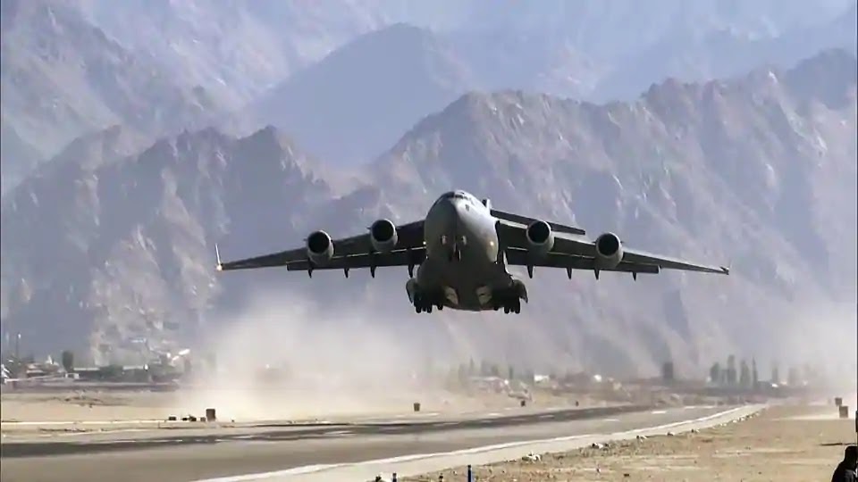 Indian Air force's C-17 globe master