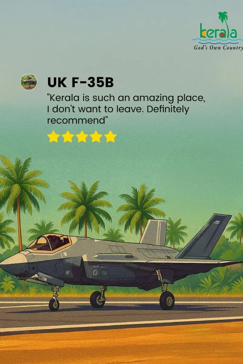 UK Fighter Jet F-35B Stuck in Kerala for Five Weeks Finally Departs for Australia